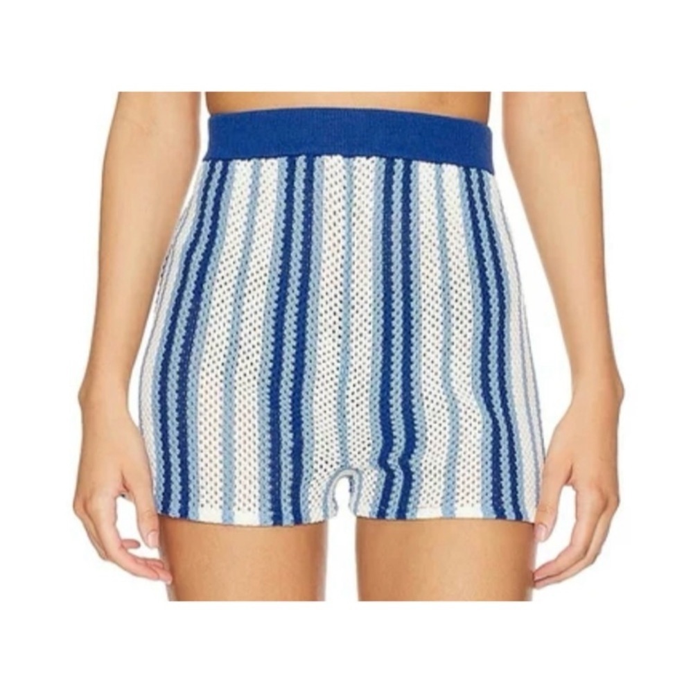 NEW SOLID & STRIPED The Charlie Short in Marina Blue